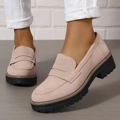 Mocassins plateforme femme | Enfilage facile