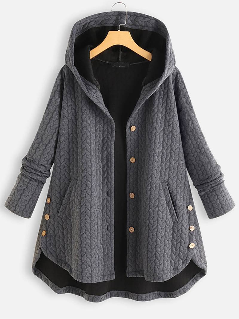 Cappotto invernale caldo da donna | Lungo