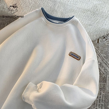 Sweat-shirt femme à col rond et manches longues – Derna