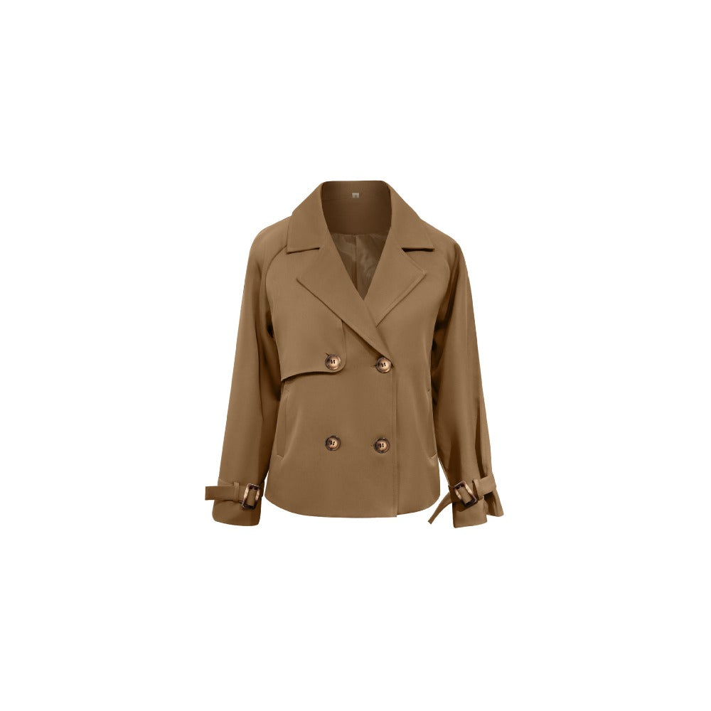 Veste courte femme à double boutonnage – Giovanna