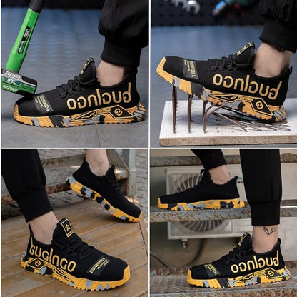 Zapatillas de seguridad cómodas para hombre | Ligeras