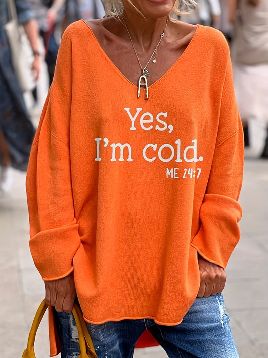 Maglione oversize da donna | Caldo