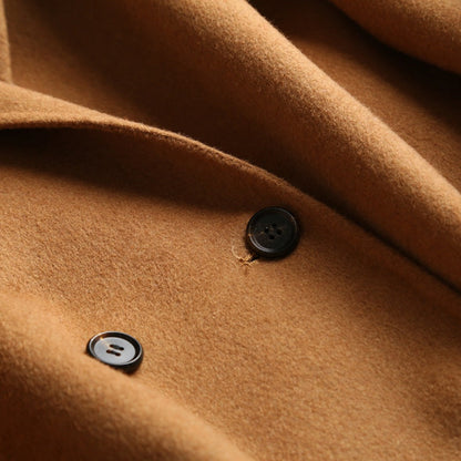 Manteau en laine à double boutonnage pour femmes – Daria