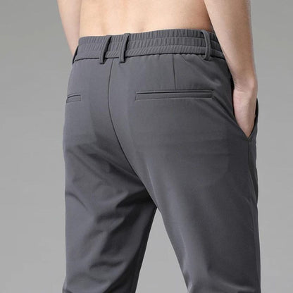Pantalon chino homme business décontracté | Coupe slim
