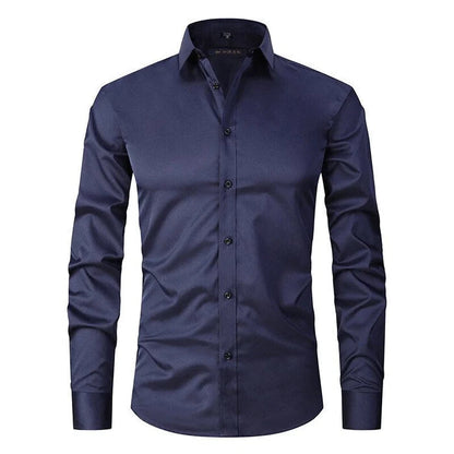 Chemise business décontractée homme | Manches longues