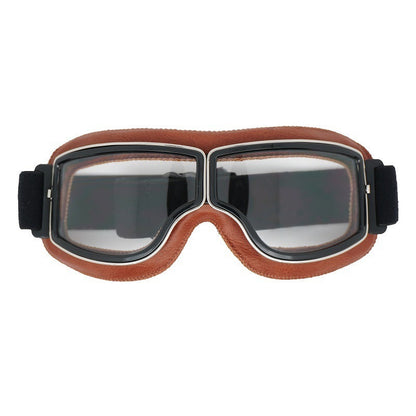 Lunettes de moto vintage polarisées pour homme