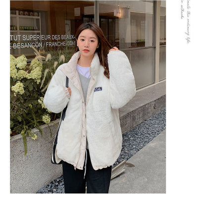Doudoune réversible manteau double face pour femmes – Milena