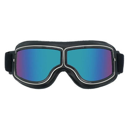 Lunettes de moto vintage polarisées pour homme