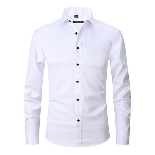 Chemise business décontractée homme | Manches longues