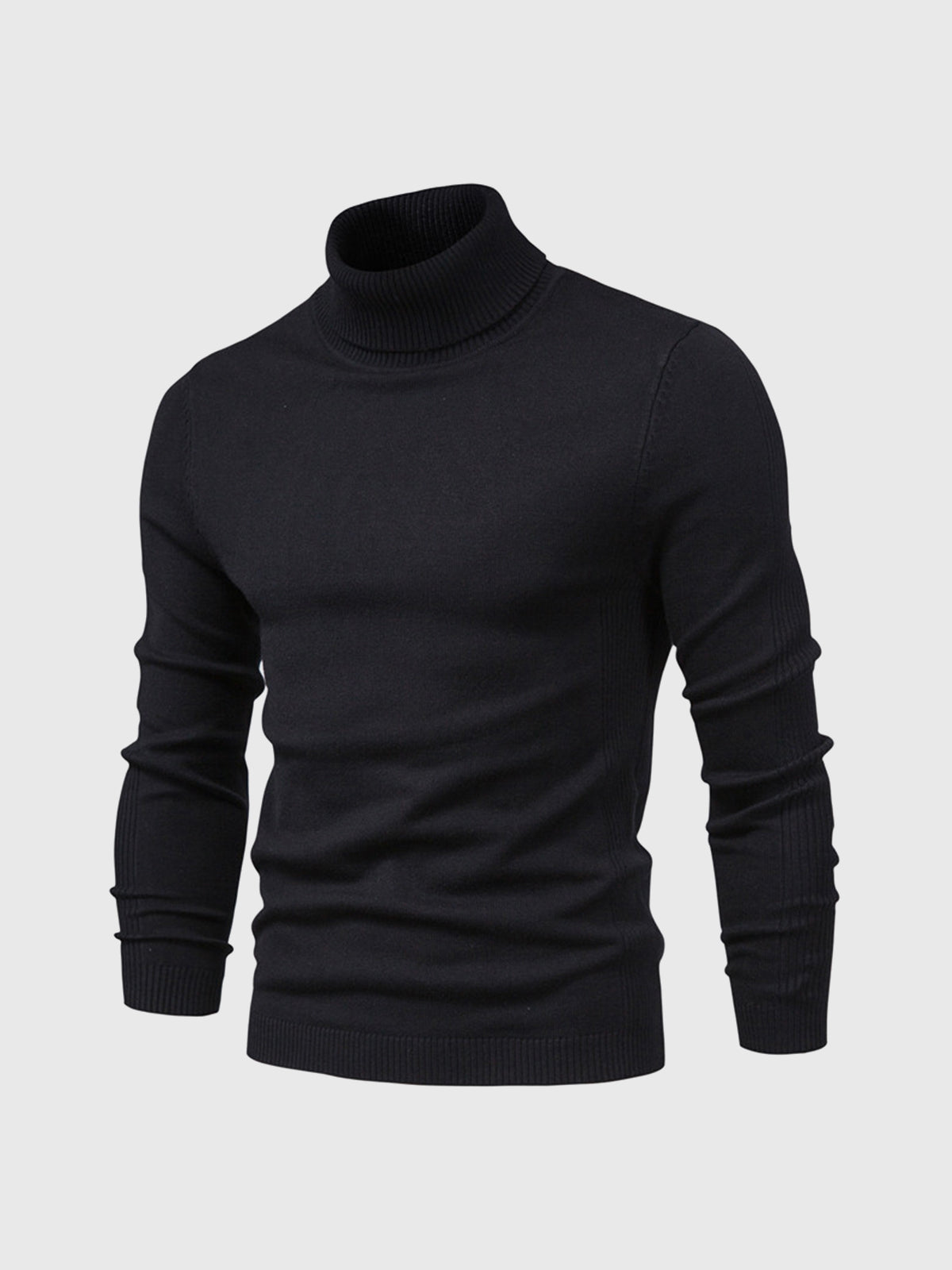 Homme Pull col roulé court | Lavable