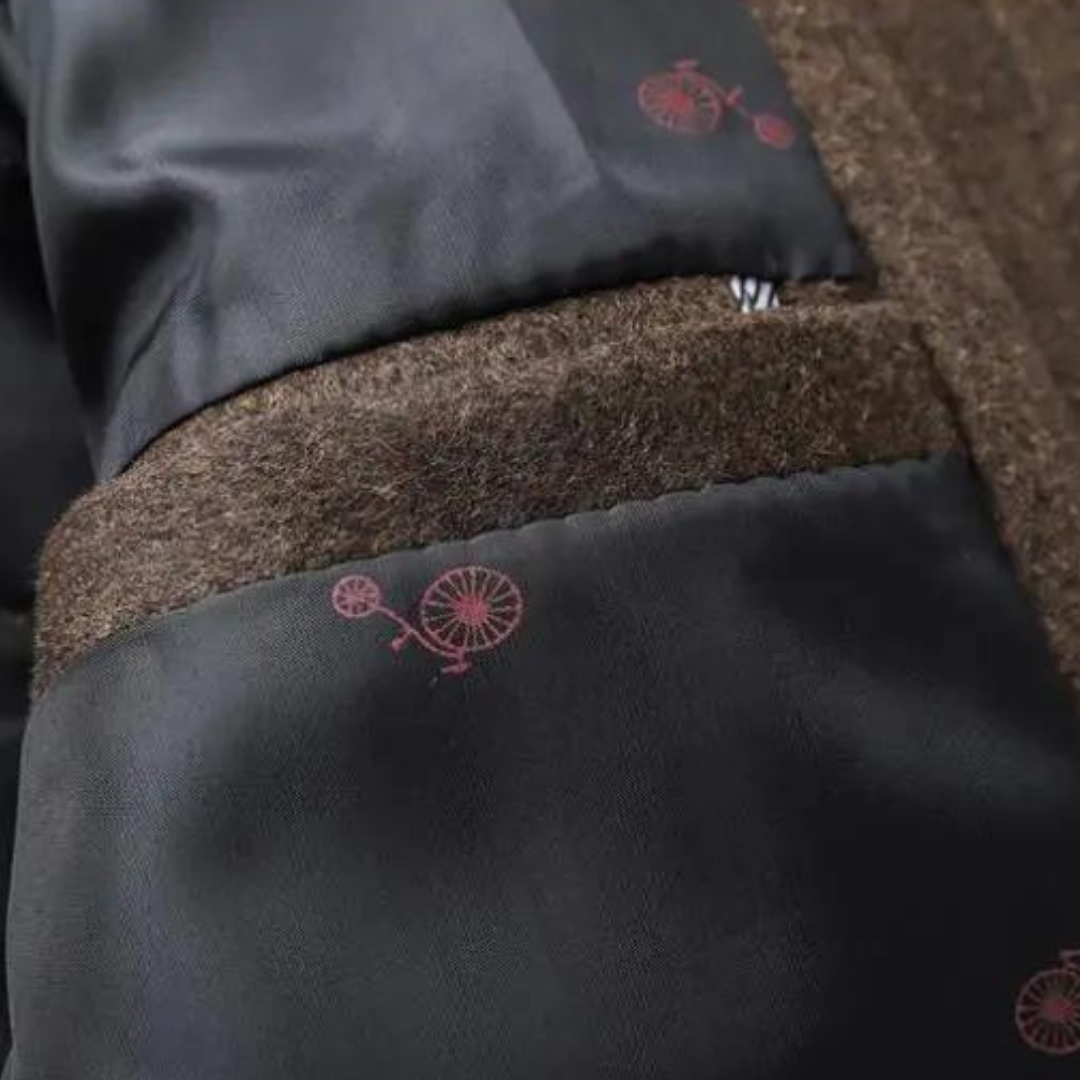 Manteau long homme | Col mao