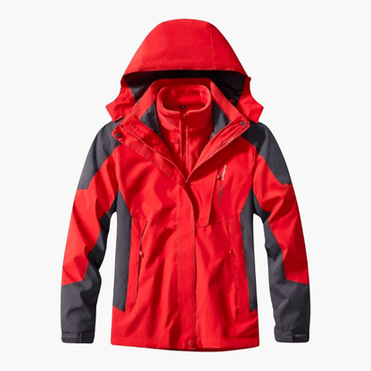 Veste d'hiver de randonnée homme | Longue