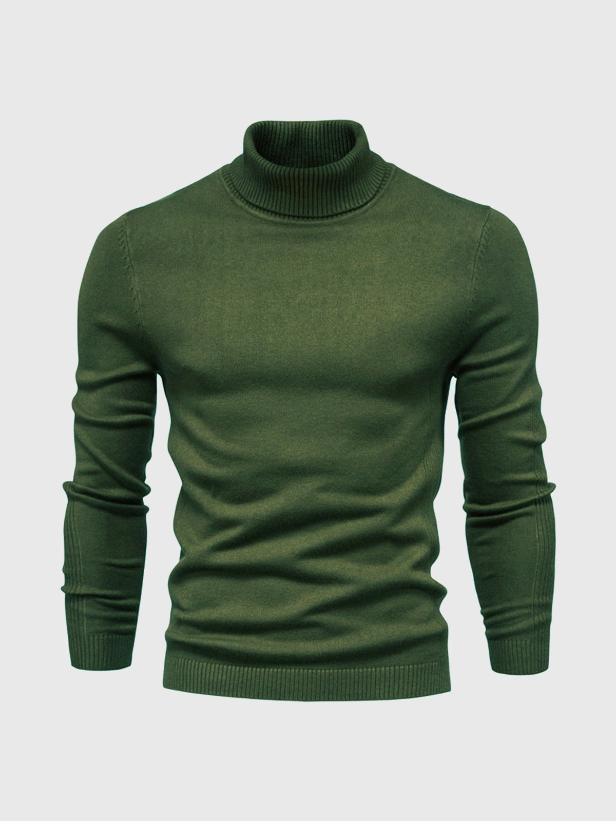 Homme Pull col roulé court | Lavable