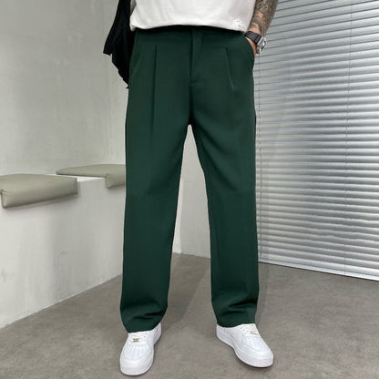 Pantaloni estivi uomo con pieghe | Vestibilità comoda