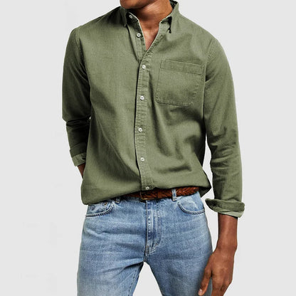 Chemise décontractée homme | Manches longues