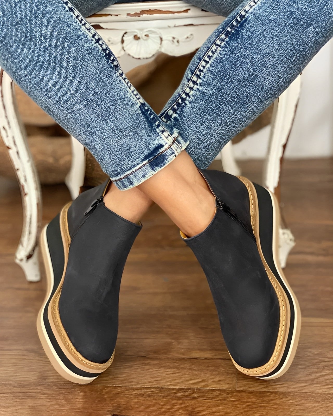 Stivali da donna alla moda in look trendy - Sarah