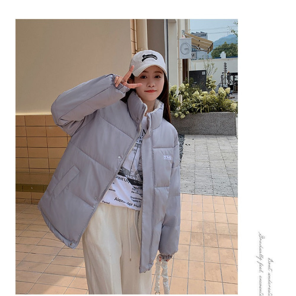 Doudoune réversible manteau double face pour femmes – Milena