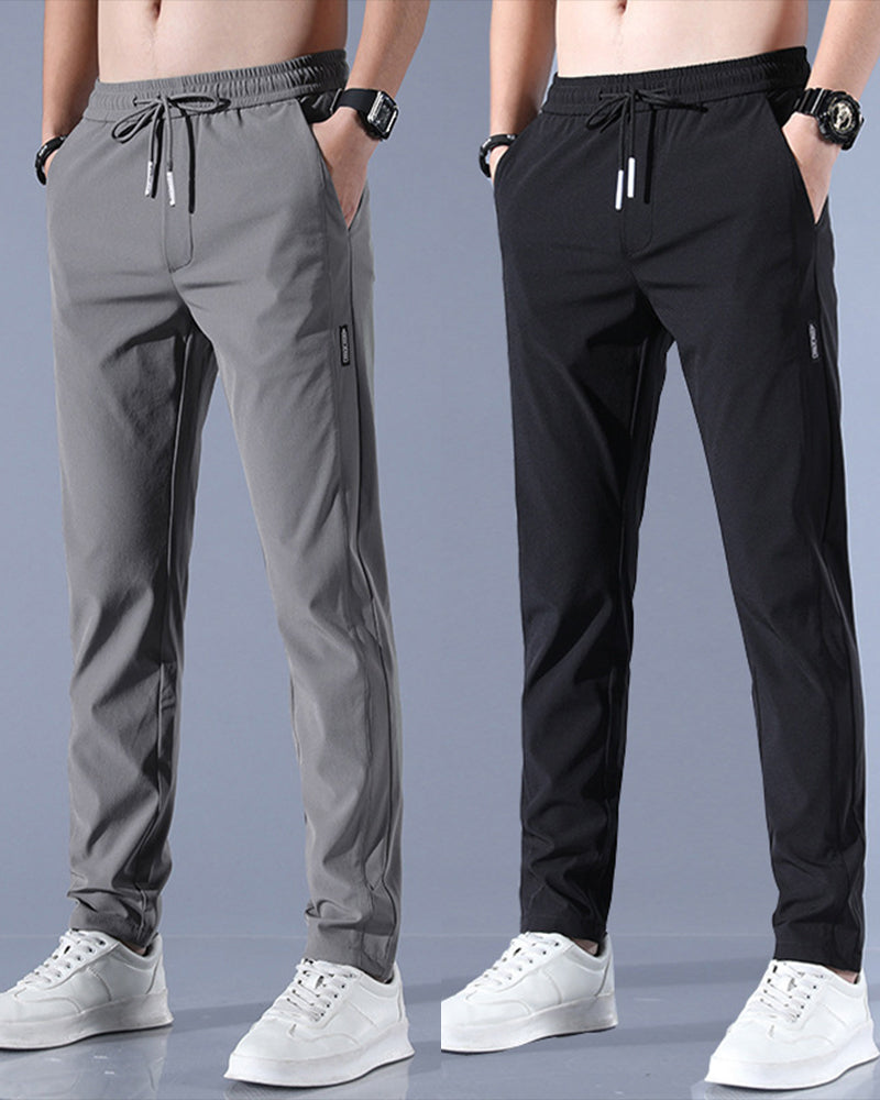 Herren Stoff Hose | Lang