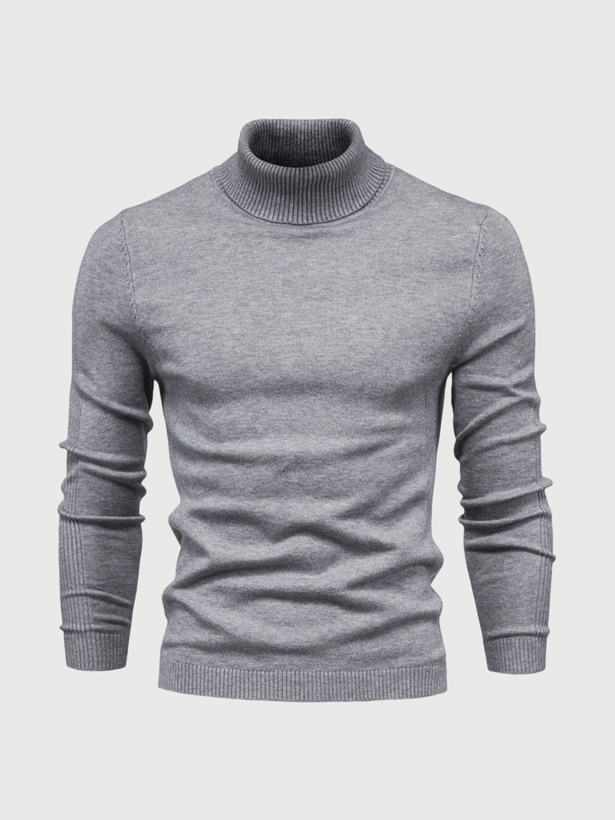 Homme Pull col roulé court | Lavable