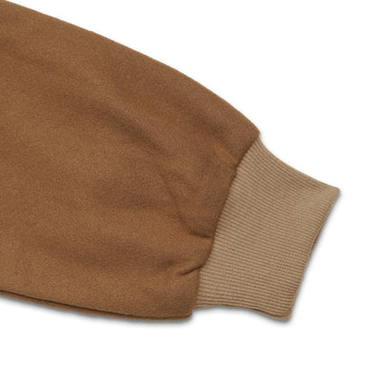 Bomber marron à boutons-pression pour femmes - Santina