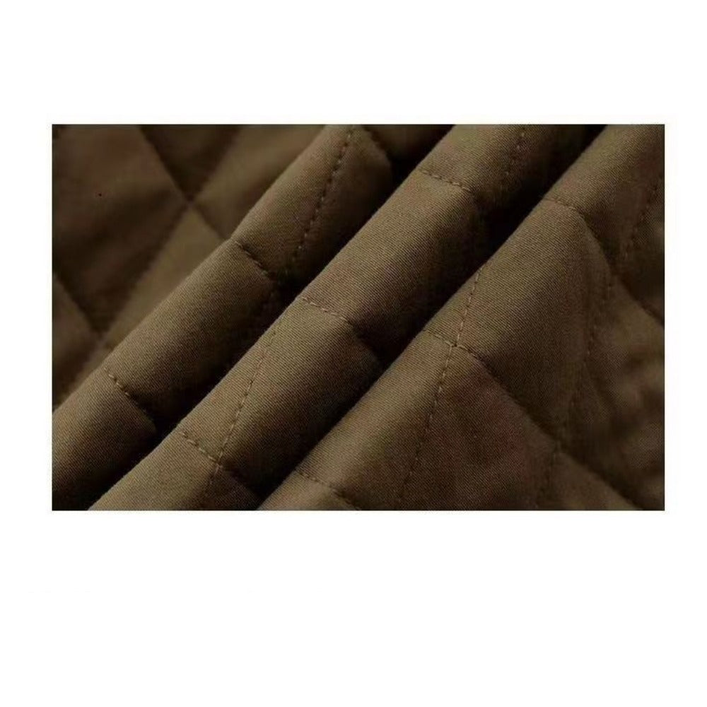 Veste matelassée à boutons et poches pour femmes – Noemi