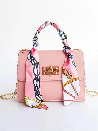 Sac à main femme | Avec détail foulard