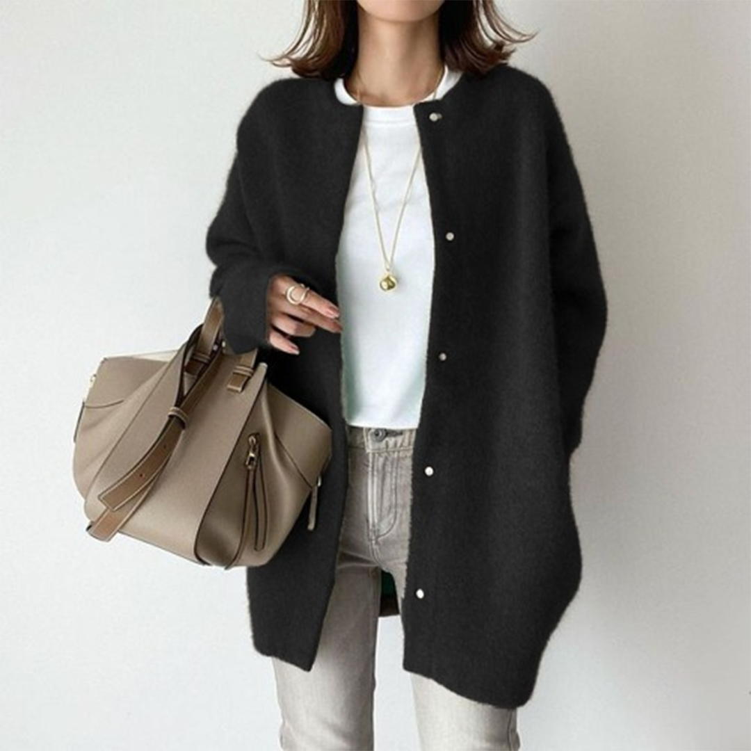 Damen Elegant Lang Cardigan | Grobs