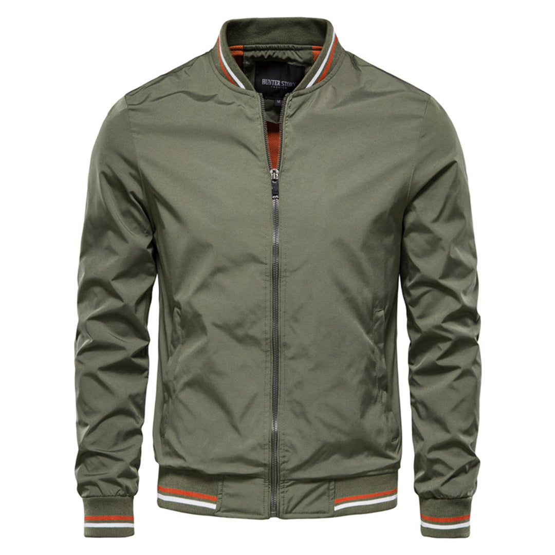 Veste de mi-saison coupe slim homme | manches longues