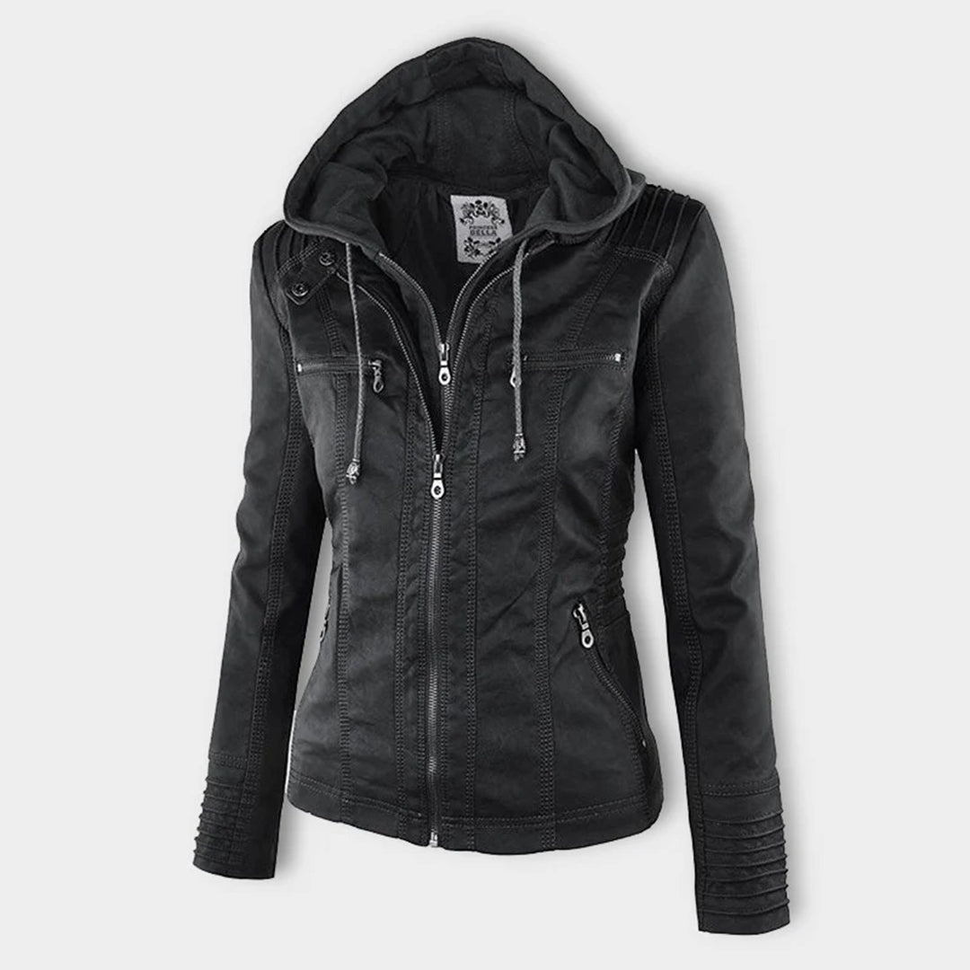 Damen Kapuzen Winterjacke | Kurz