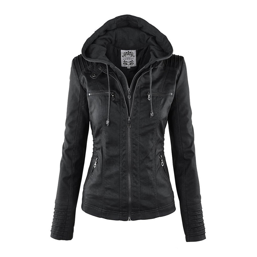Veste d'hiver résistante aux intempéries pour femme | Courte