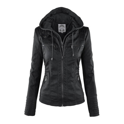 Damen Kapuzen Winterjacke | Kurz