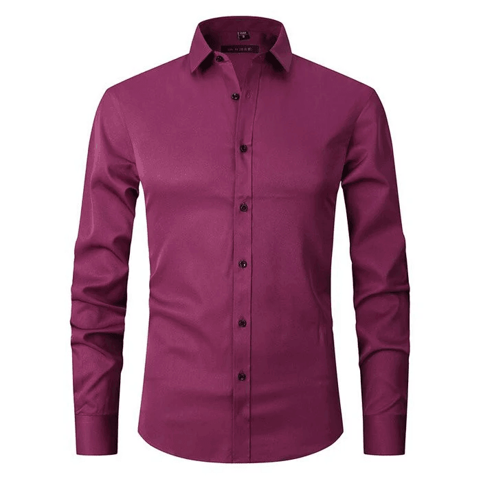 Chemise homme infroissable | Manches longues