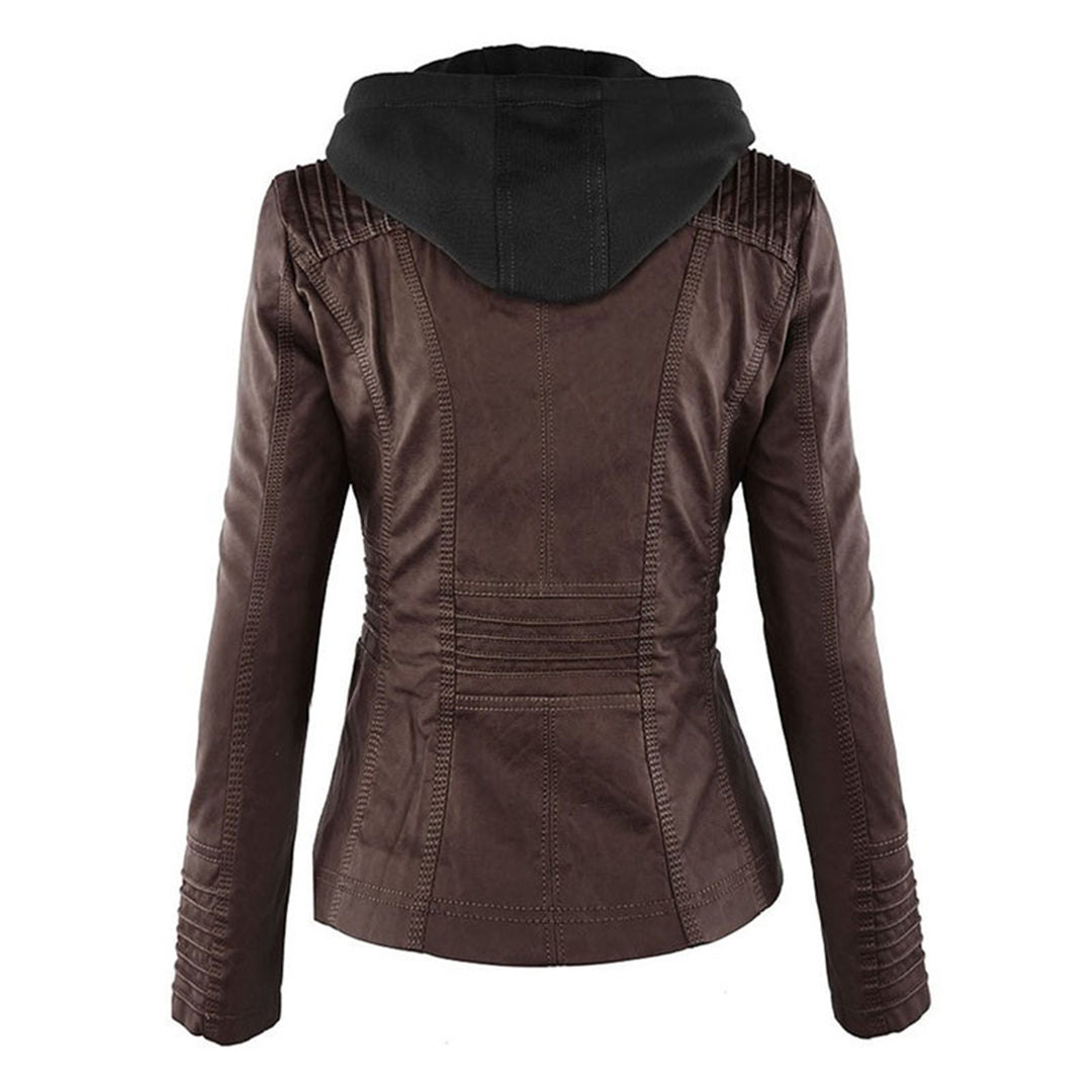 Veste d'hiver résistante aux intempéries pour femme | Courte