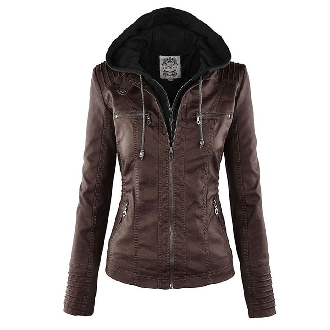 Damen Kapuzen Winterjacke | Kurz
