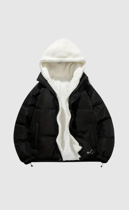 Herren Reißverschluss Daunenjacke | Warm