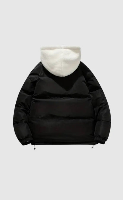 Herren Reißverschluss Daunenjacke | Warm