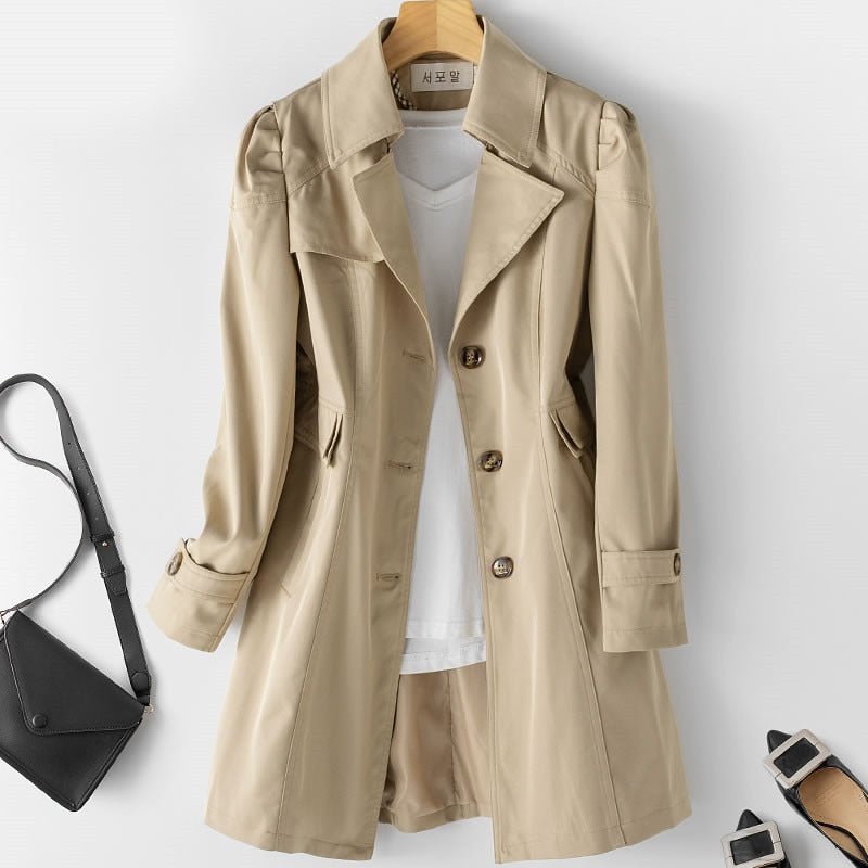 Chaqueta de invierno de moda para mujer | Larga