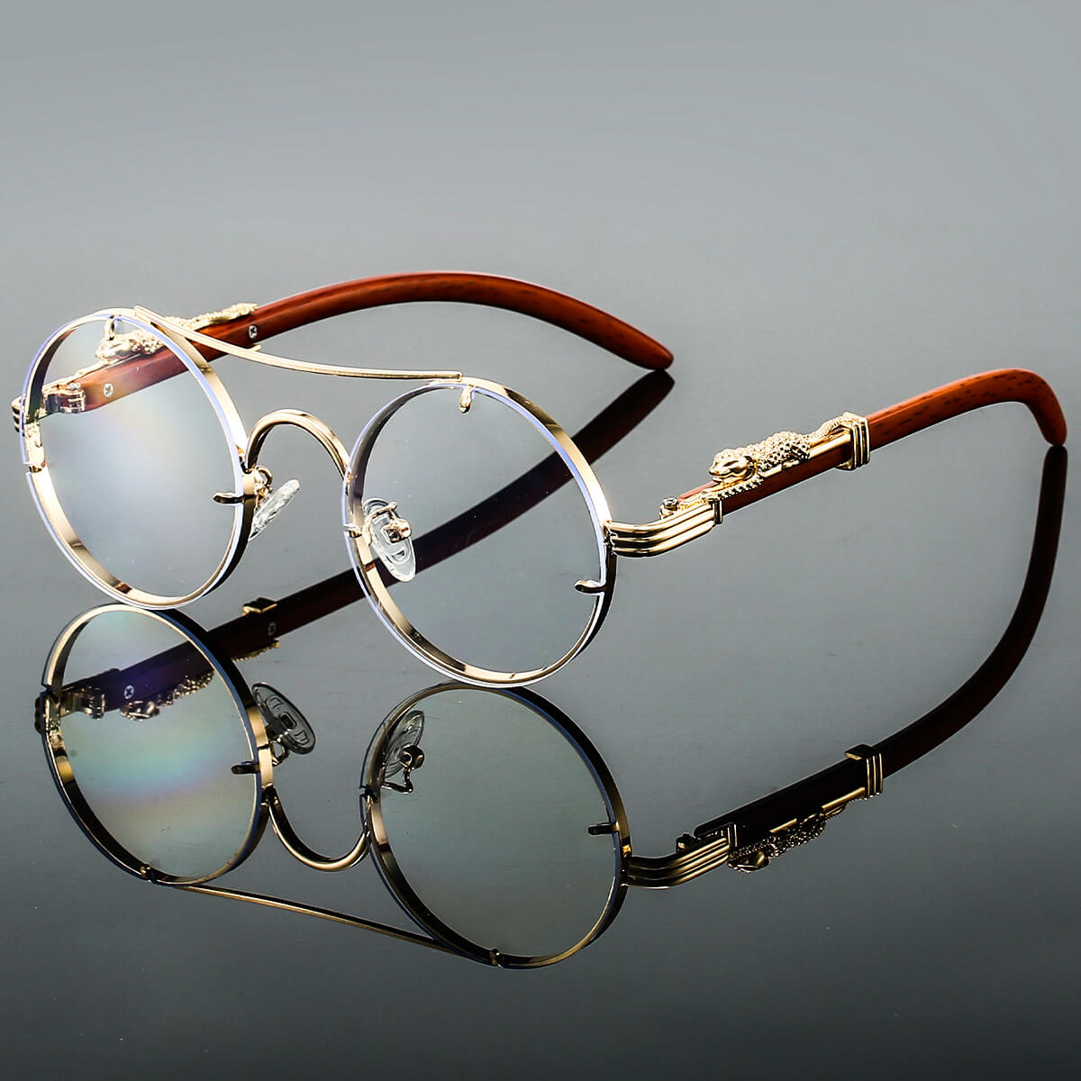 Lunettes de soleil rondes rétro homme | Été