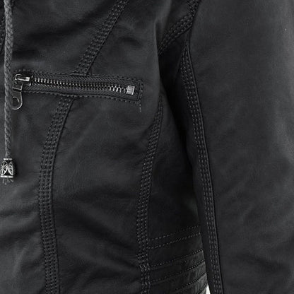 Veste d'hiver résistante aux intempéries pour femme | Courte