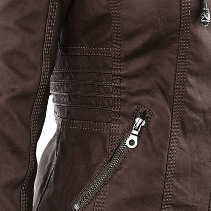Veste d'hiver résistante aux intempéries pour femme | Courte