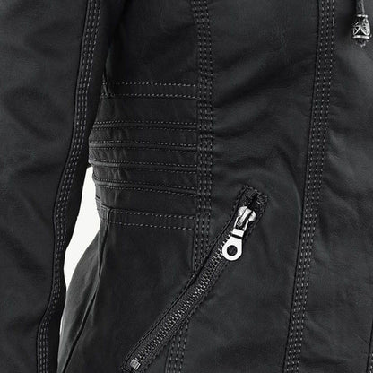 Veste d'hiver résistante aux intempéries pour femme | Courte