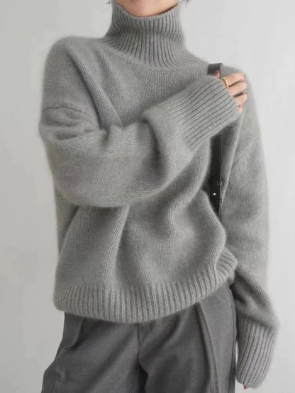 Pull à col roulé long pour femmes | Long