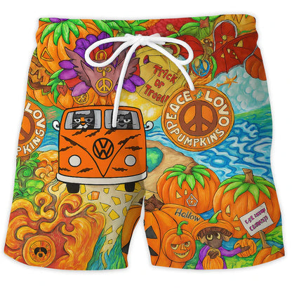 Short de surf imprimé pour hommes | Été