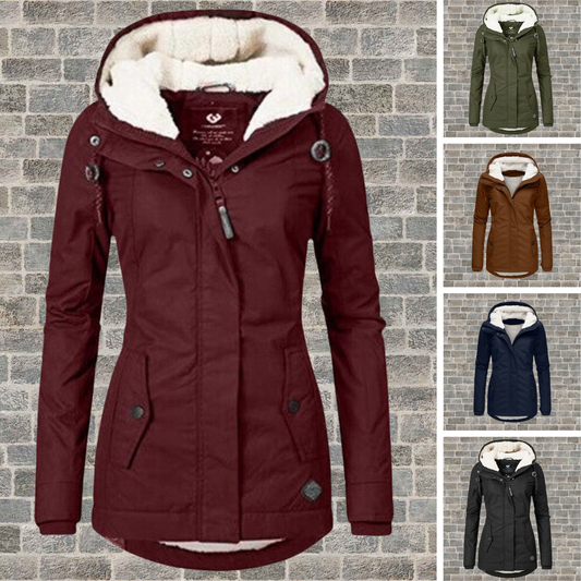 Veste d'hiver chaude pour femmes | Longue