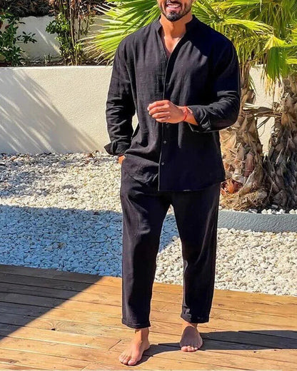 Completo estivo uomo due pezzi | Camicia e pantaloni