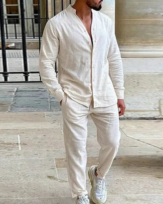 Completo estivo uomo due pezzi | Camicia e pantaloni