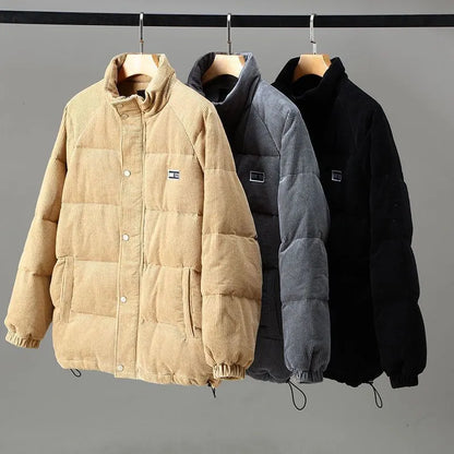 Men's Corduroy Winter Jacket | Short