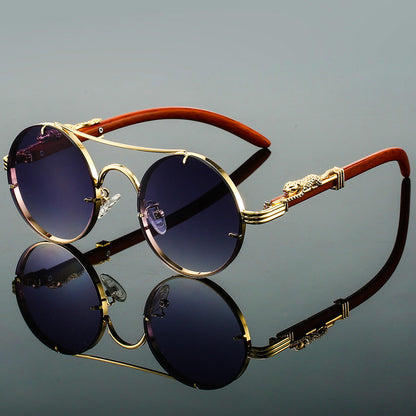 Lunettes de soleil rondes rétro homme | Été