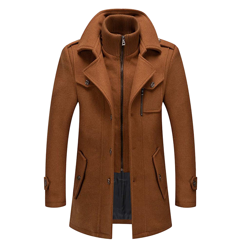Homme Manteau d'hiver à la mode | Long