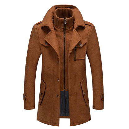 Homme Manteau d'hiver à la mode | Long
